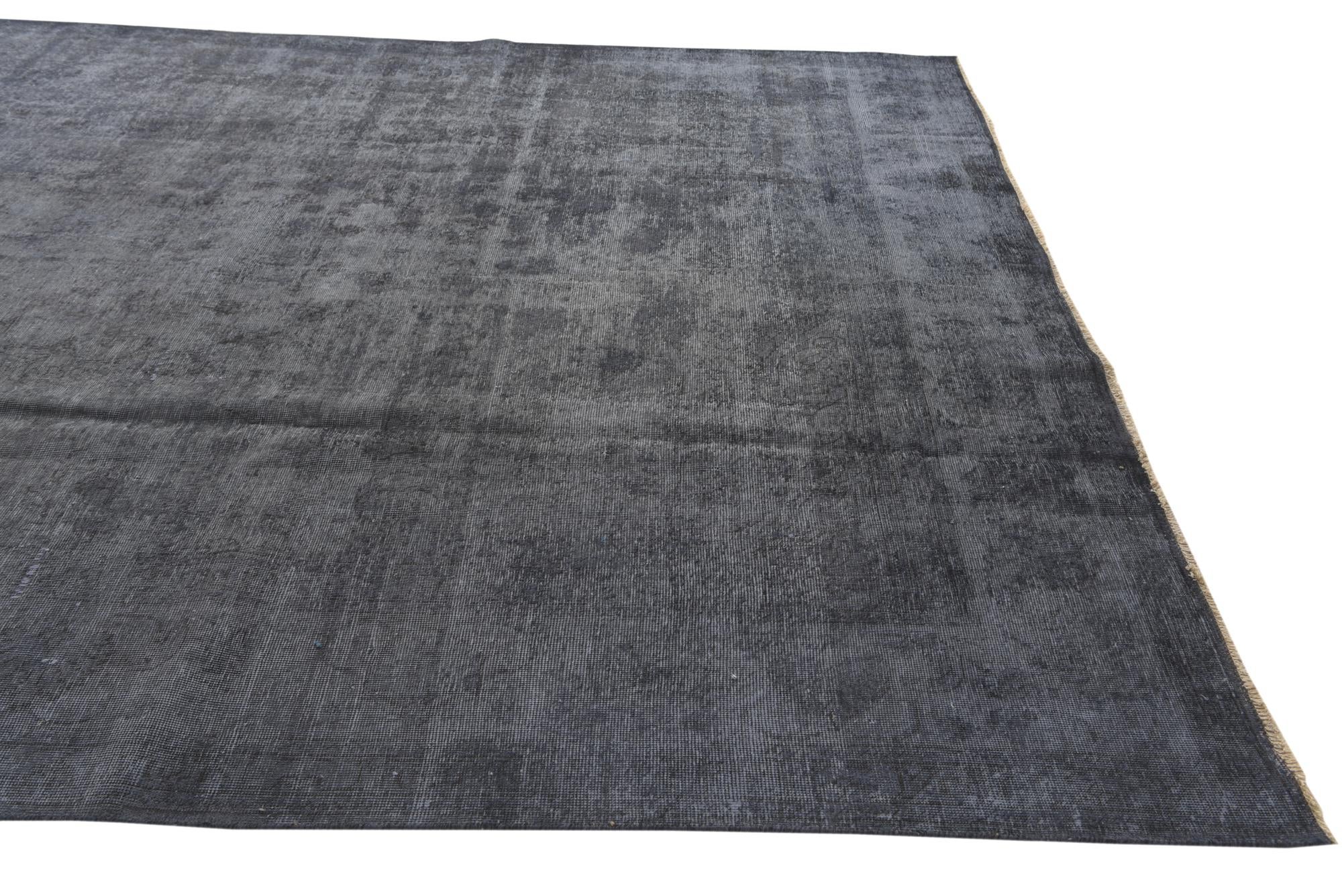 9' 9 x 12' 8 Hand Knotted Ultra Vintage Persian Wool Rug