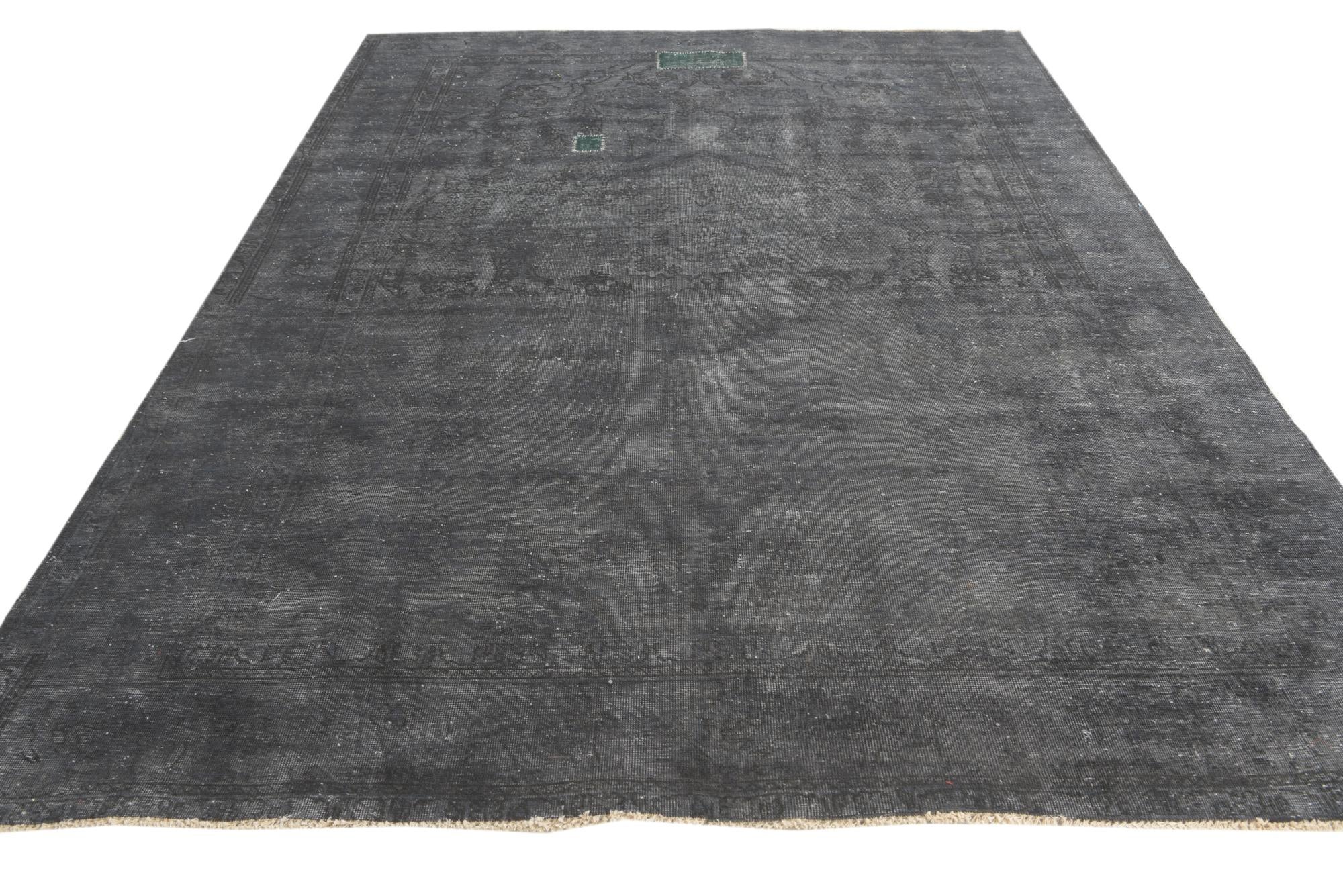 7' 7 x 10' 9 Hand Knotted Ultra Vintage Persian Wool Rug