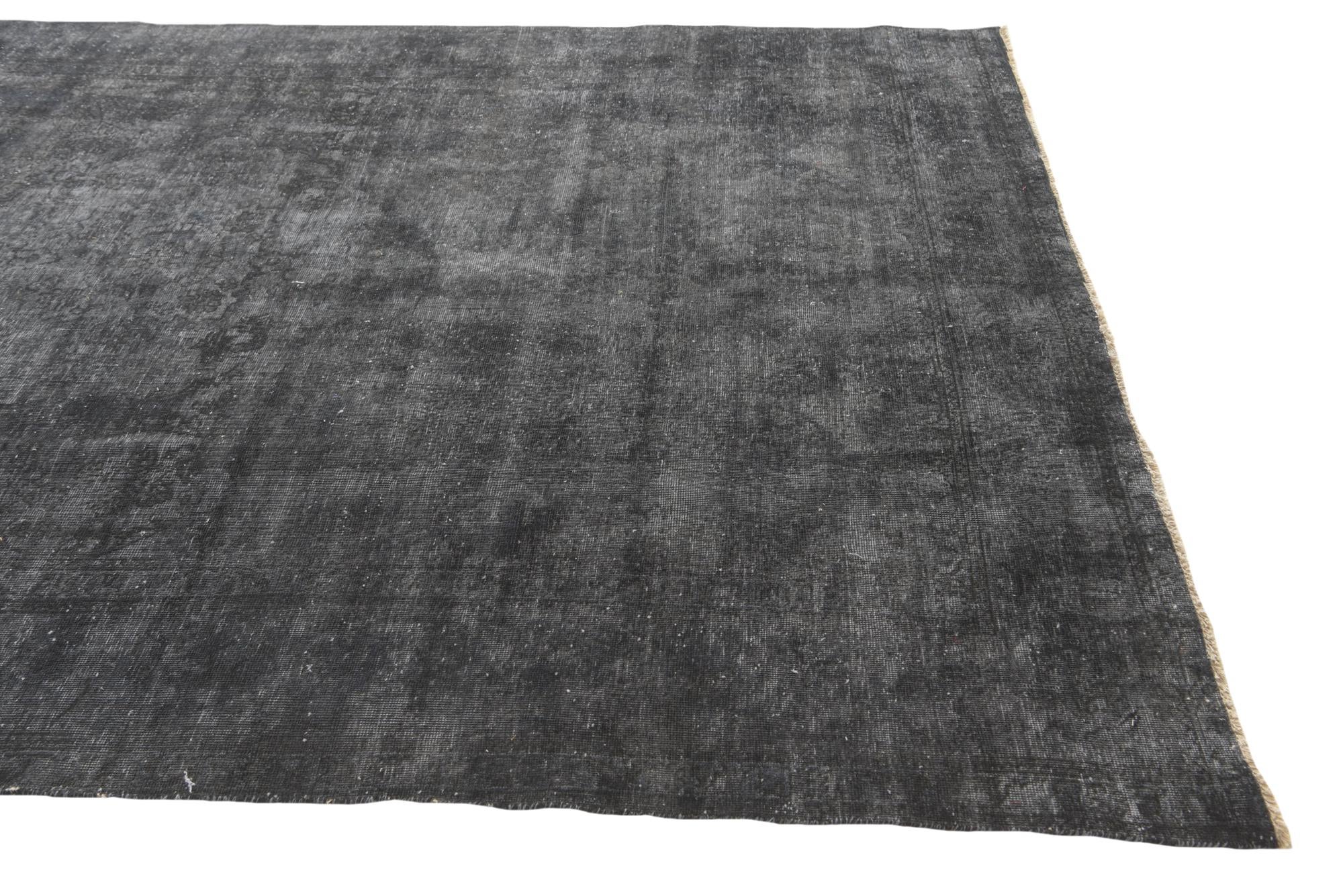 7' 7 x 10' 9 Hand Knotted Ultra Vintage Persian Wool Rug