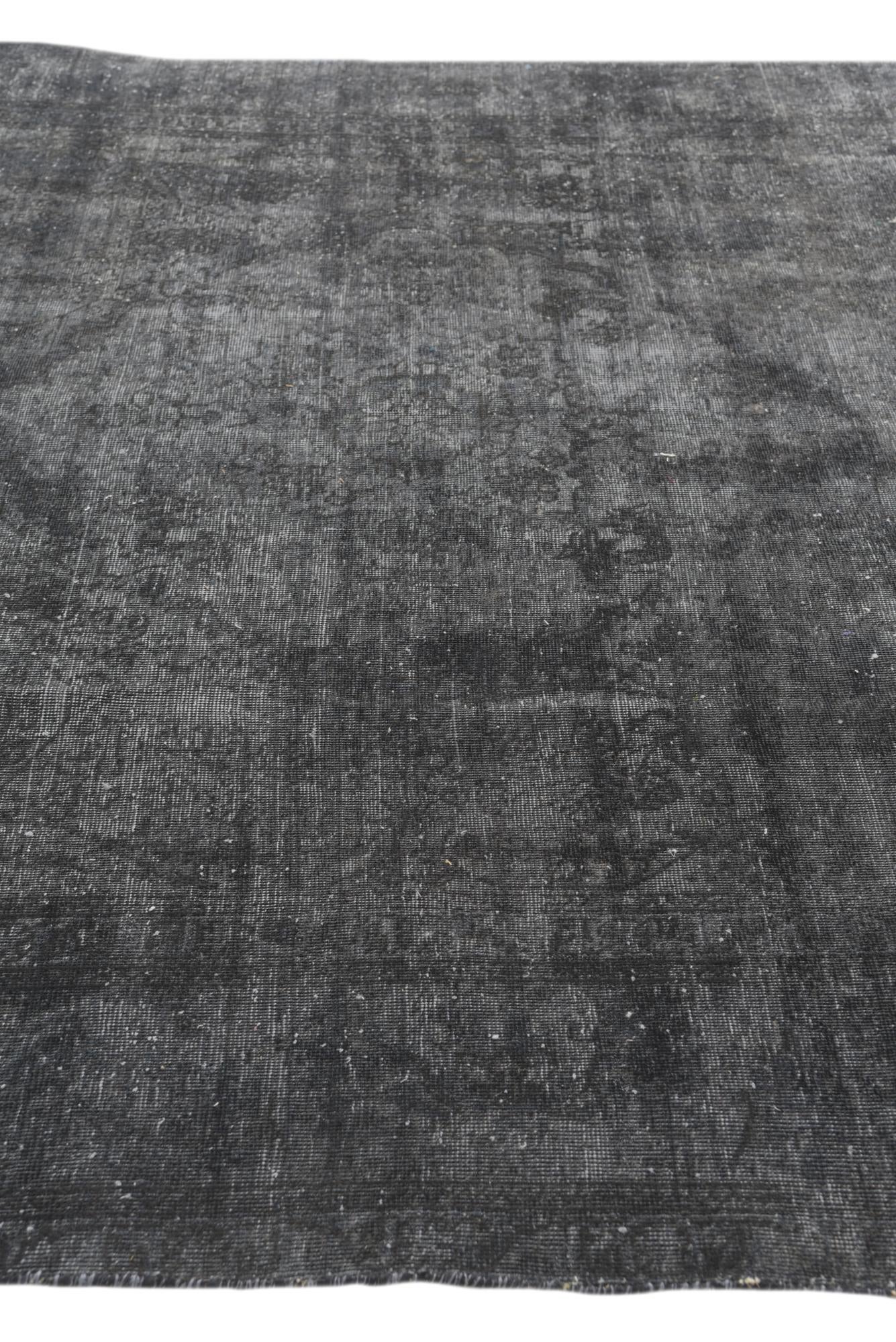 7' 7 x 10' 9 Hand Knotted Ultra Vintage Persian Wool Rug