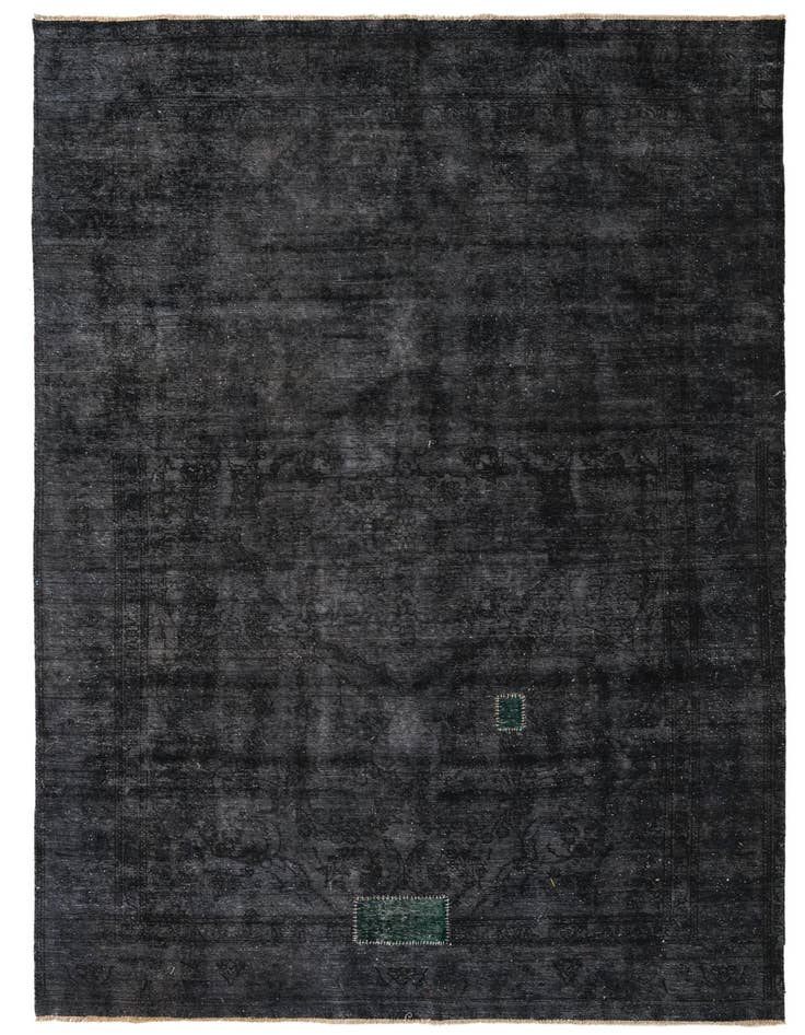 Detail image of 7' 7 x 10' 9 Hand Knotted Ultra Vintage Persian Wool Rug