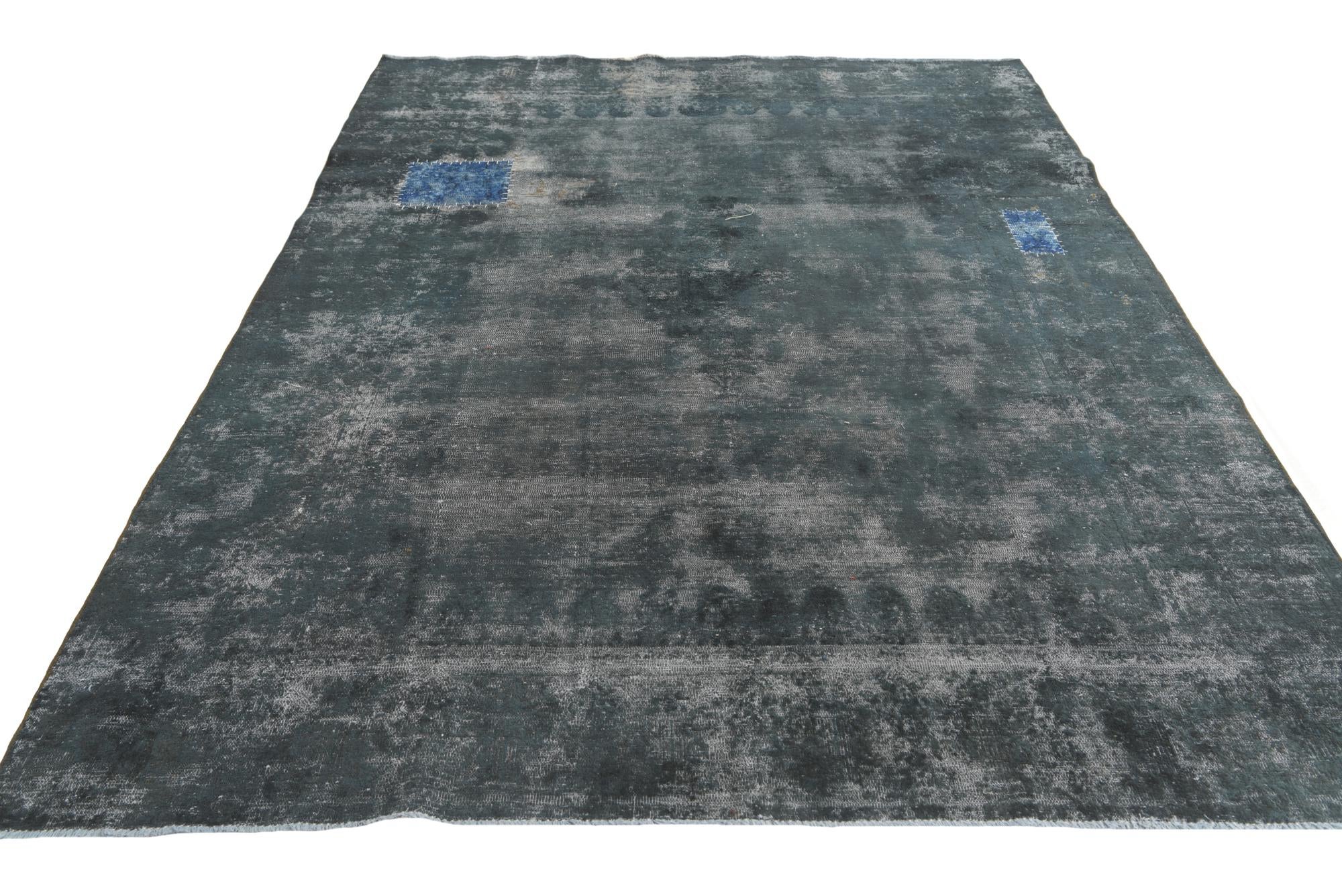 7' x 10' Hand Knotted Ultra Vintage Persian Wool Rug