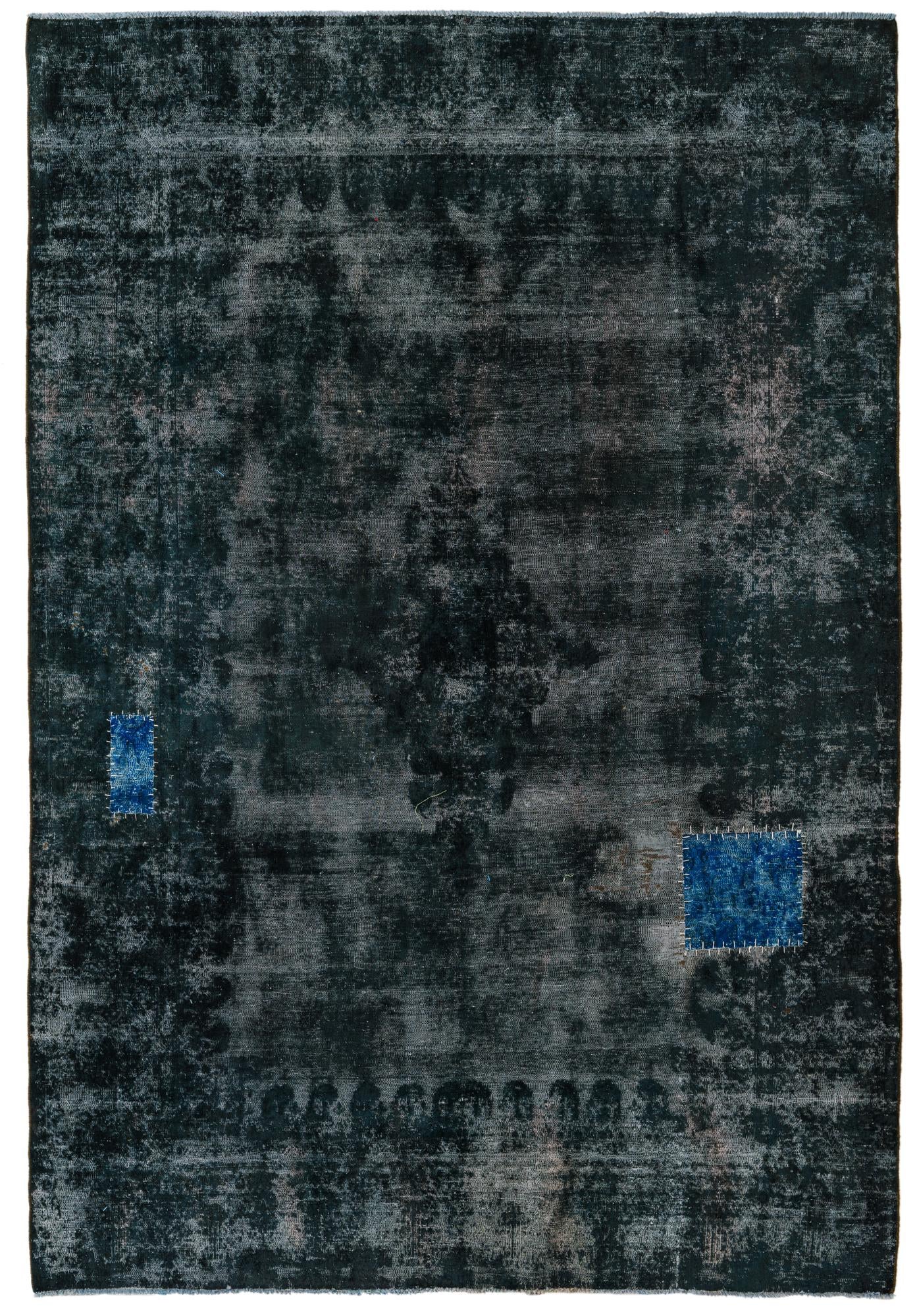 7' x 10' Hand Knotted Ultra Vintage Persian Wool Rug