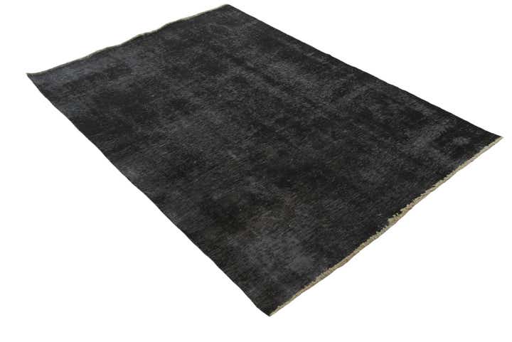 4' 2 x 5' 10 Hand Knotted Ultra Vintage Persian Wool Rug