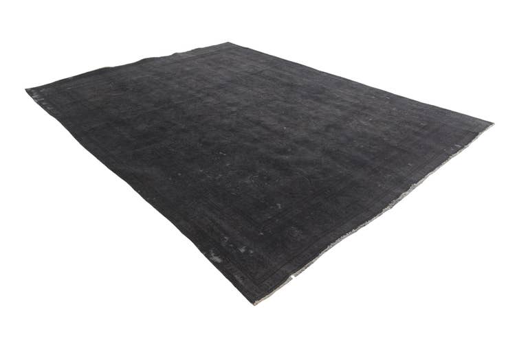 Detail image of 9' 9 x 13' Hand Knotted Ultra Vintage Persian Wool Rug