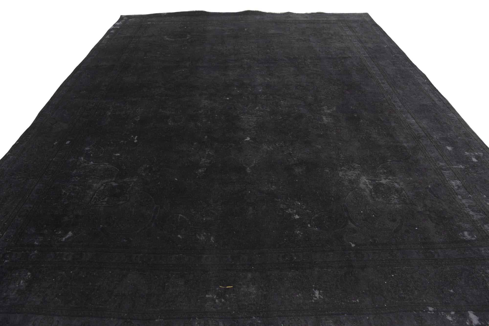 9' 9 x 13' Hand Knotted Ultra Vintage Persian Wool Rug