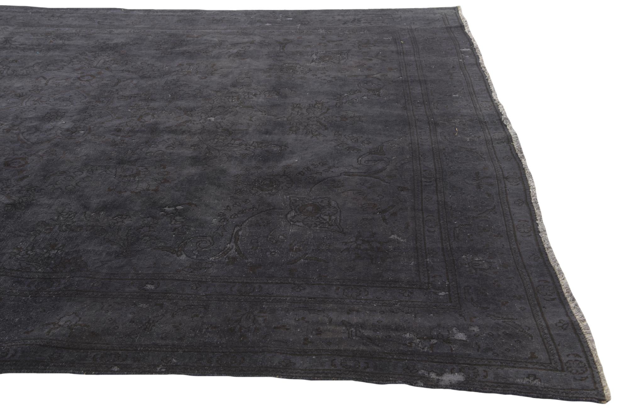 9' 9 x 13' Hand Knotted Ultra Vintage Persian Wool Rug