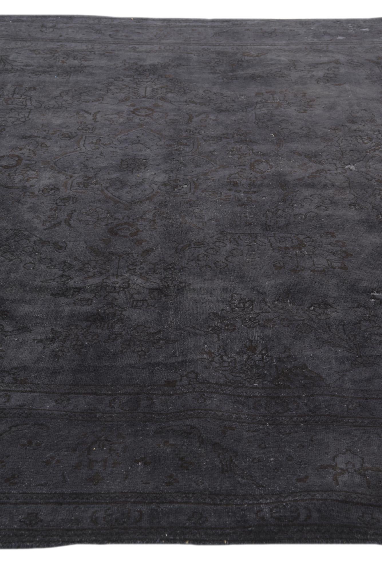 9' 9 x 13' Hand Knotted Ultra Vintage Persian Wool Rug