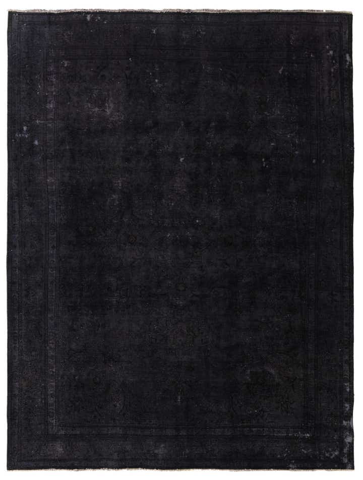 9' 9 x 13' Hand Knotted Ultra Vintage Persian Wool Rug