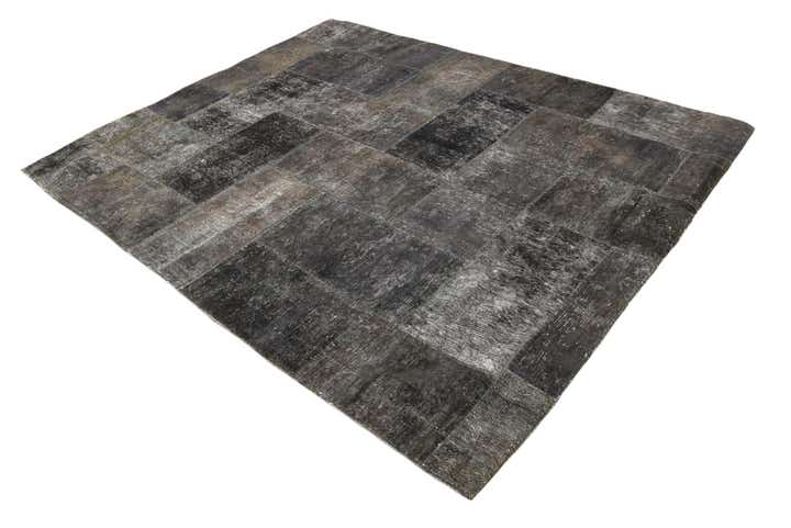 6' 9 x 8' 6 Hand Knotted Ultra Vintage Persian Wool Rug