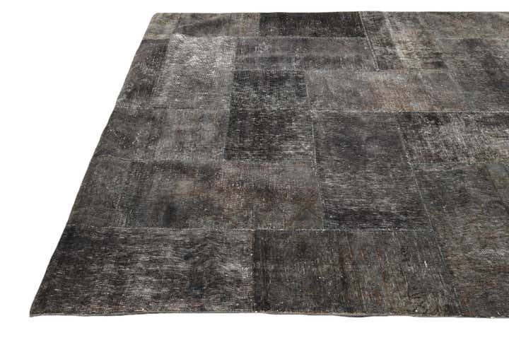 6' 9 x 8' 6 Hand Knotted Ultra Vintage Persian Wool Rug