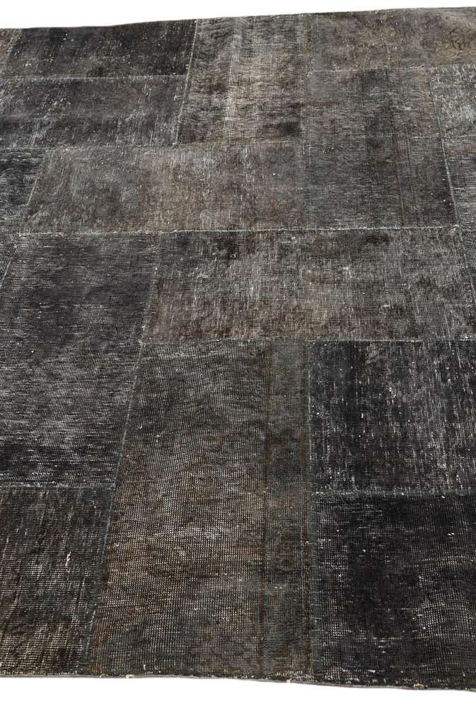 6' 9 x 8' 6 Hand Knotted Ultra Vintage Persian Wool Rug