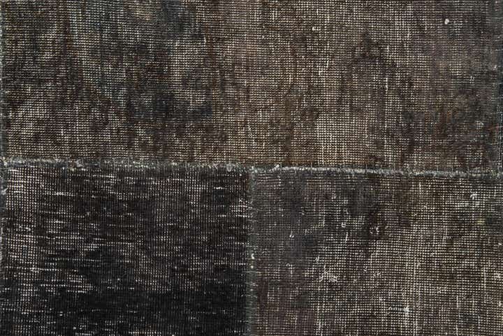 6' 9 x 8' 6 Hand Knotted Ultra Vintage Persian Wool Rug