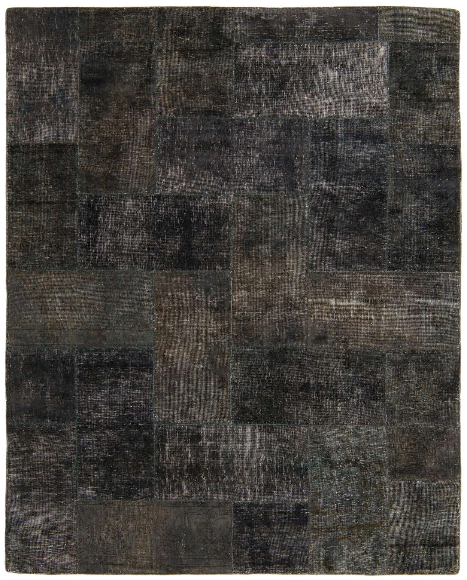6' 9 x 8' 6 Hand Knotted Ultra Vintage Persian Wool Rug