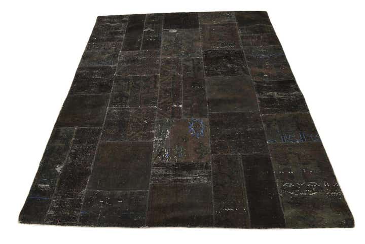 5' 2 x 6' 8 Hand Knotted Ultra Vintage Persian Wool Rug