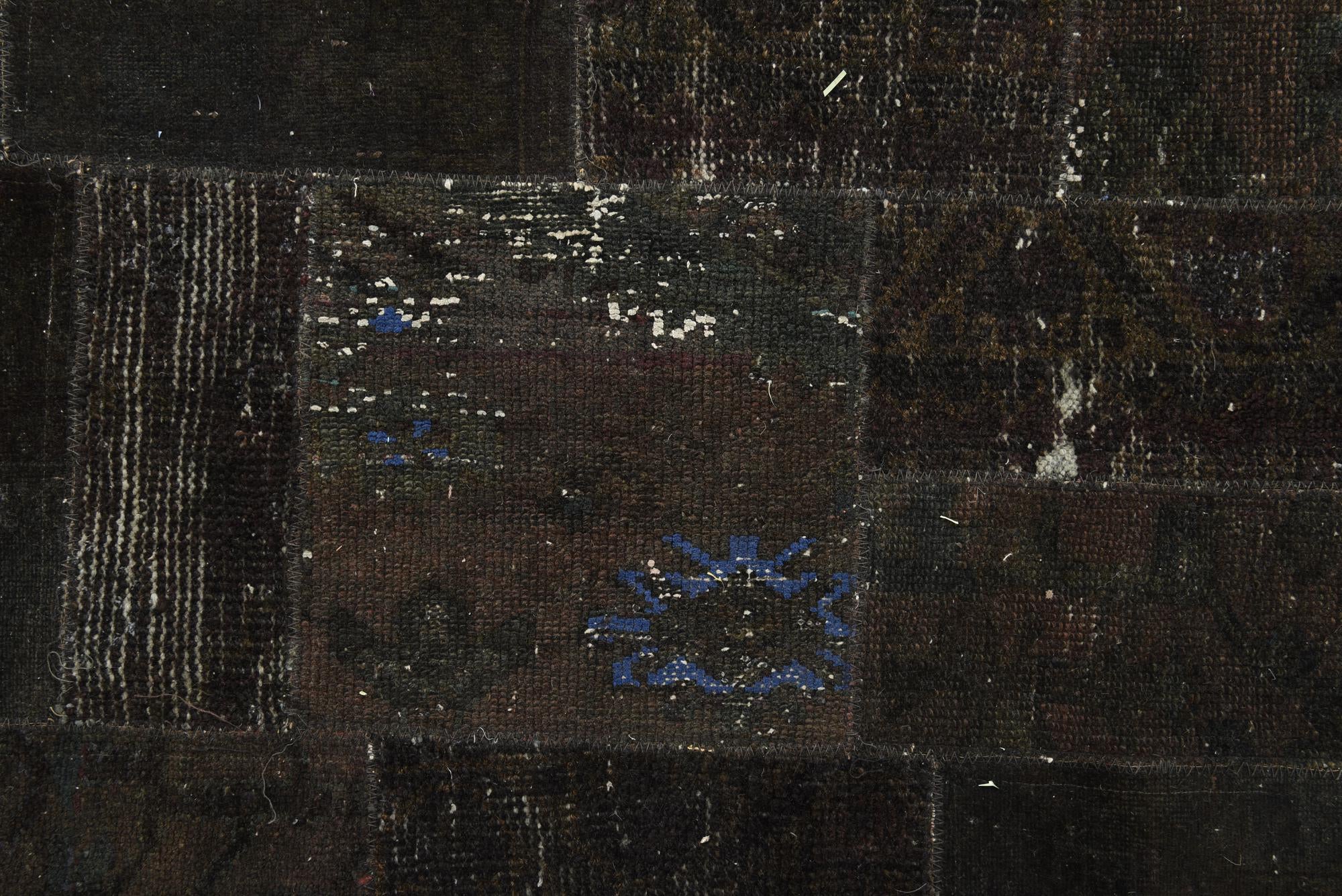 5' 2 x 6' 8 Hand Knotted Ultra Vintage Persian Wool Rug