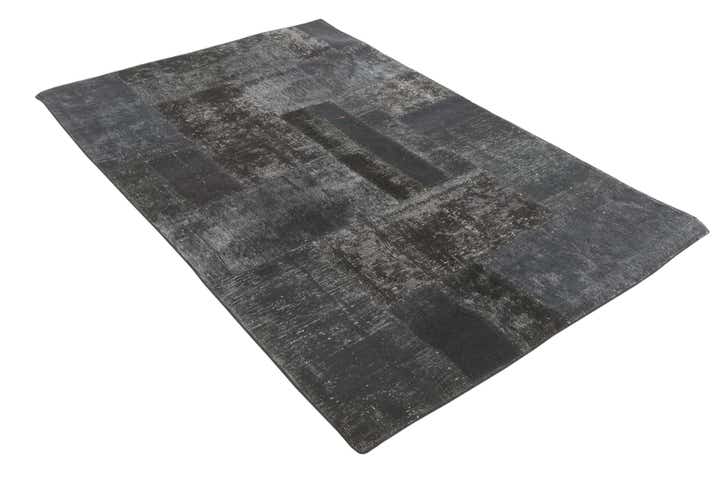 4' 6 x 6' 10 Hand Knotted Ultra Vintage Persian Wool Rug