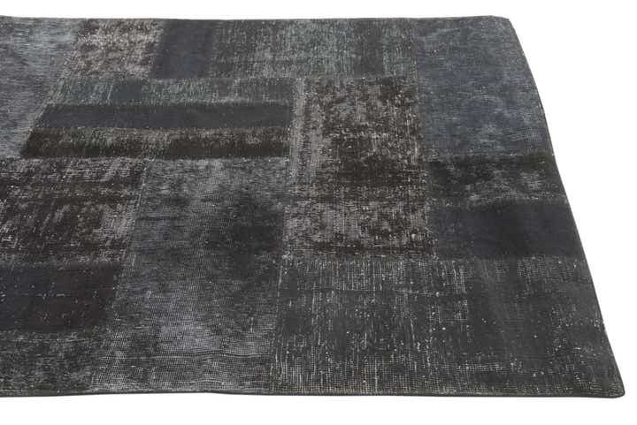 4' 6 x 6' 10 Hand Knotted Ultra Vintage Persian Wool Rug