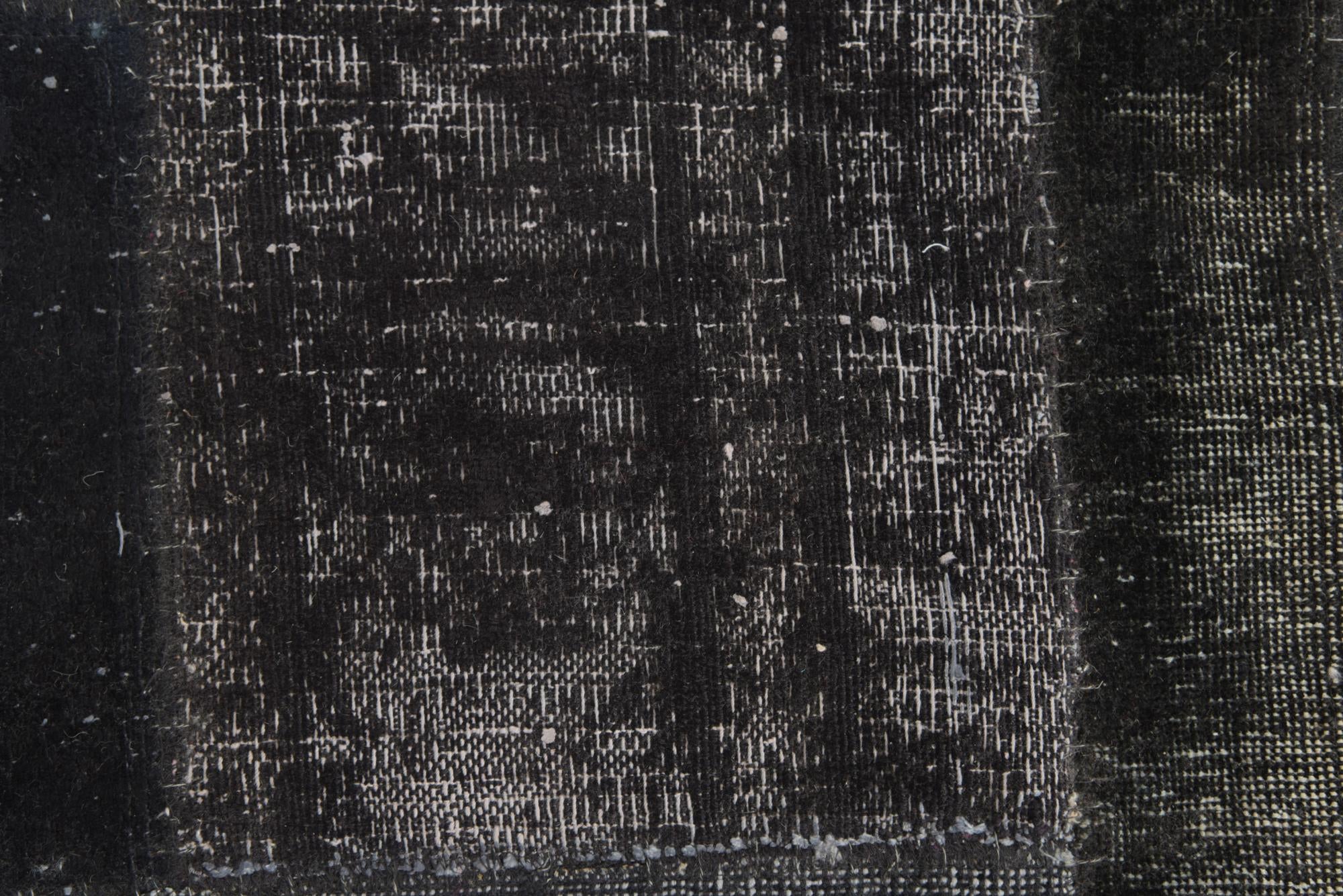 4' 6 x 6' 10 Hand Knotted Ultra Vintage Persian Wool Rug
