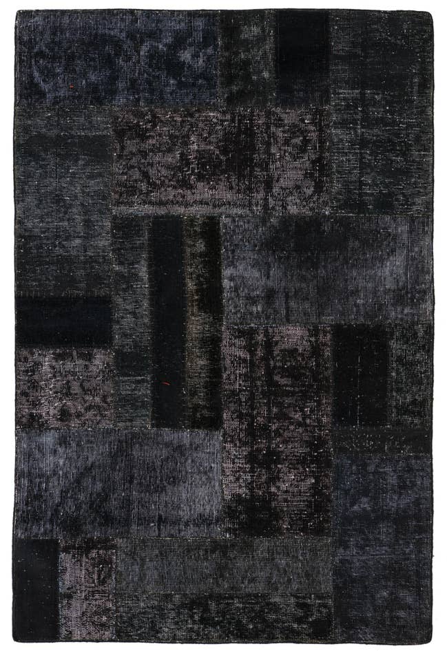 Detail image of 4' 6 x 6' 10 Hand Knotted Ultra Vintage Persian Wool Rug