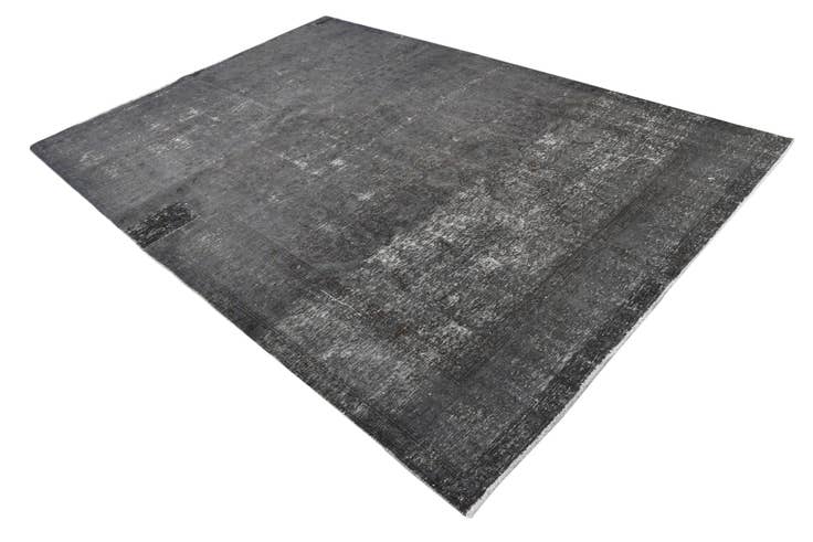 Detail image of 6' 7 x 9' 7 Hand Knotted Ultra Vintage Persian Wool Rug