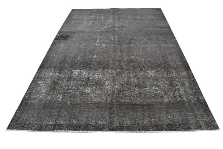 6' 7 x 9' 7 Hand Knotted Ultra Vintage Persian Wool Rug