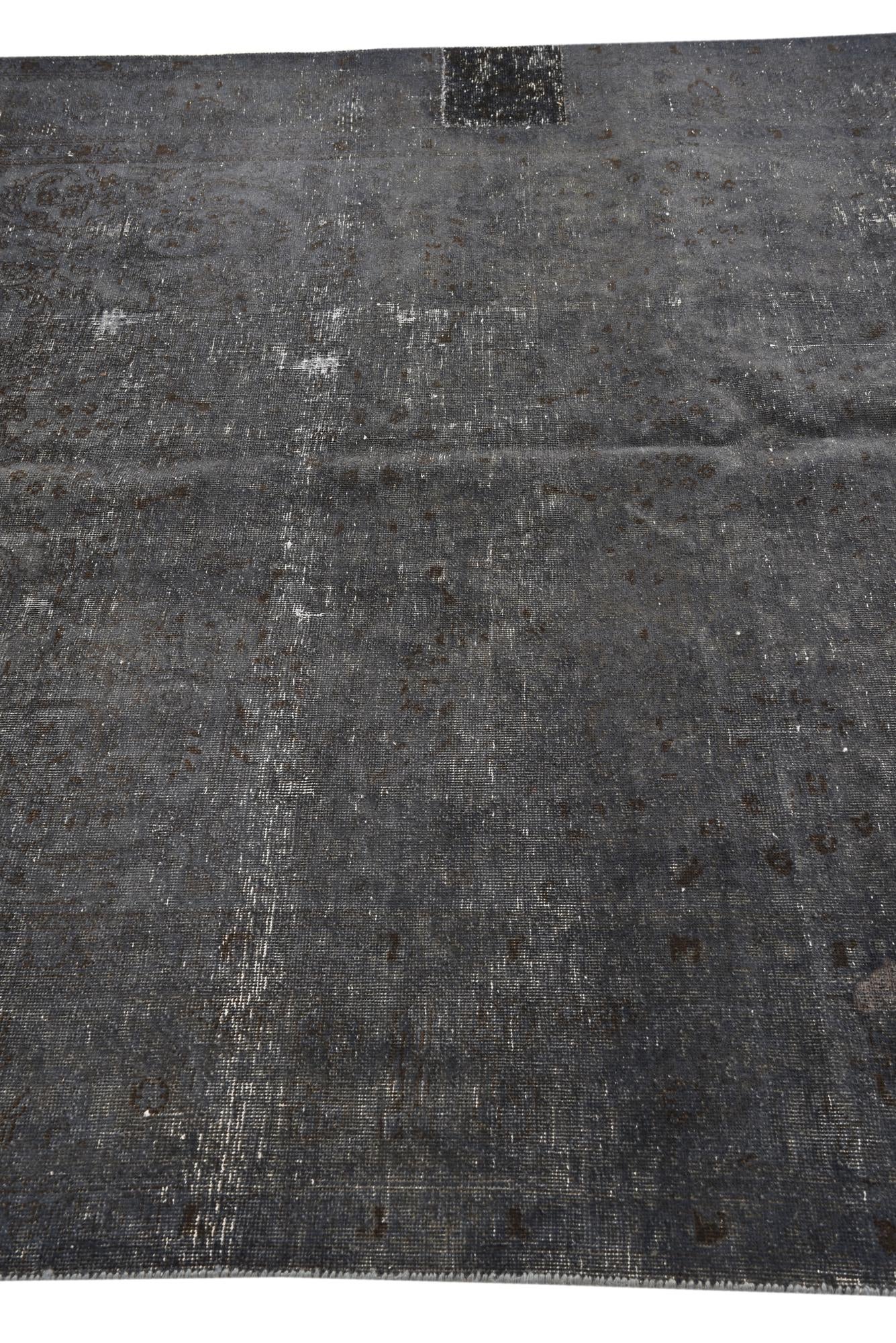 6' 7 x 9' 7 Hand Knotted Ultra Vintage Persian Wool Rug