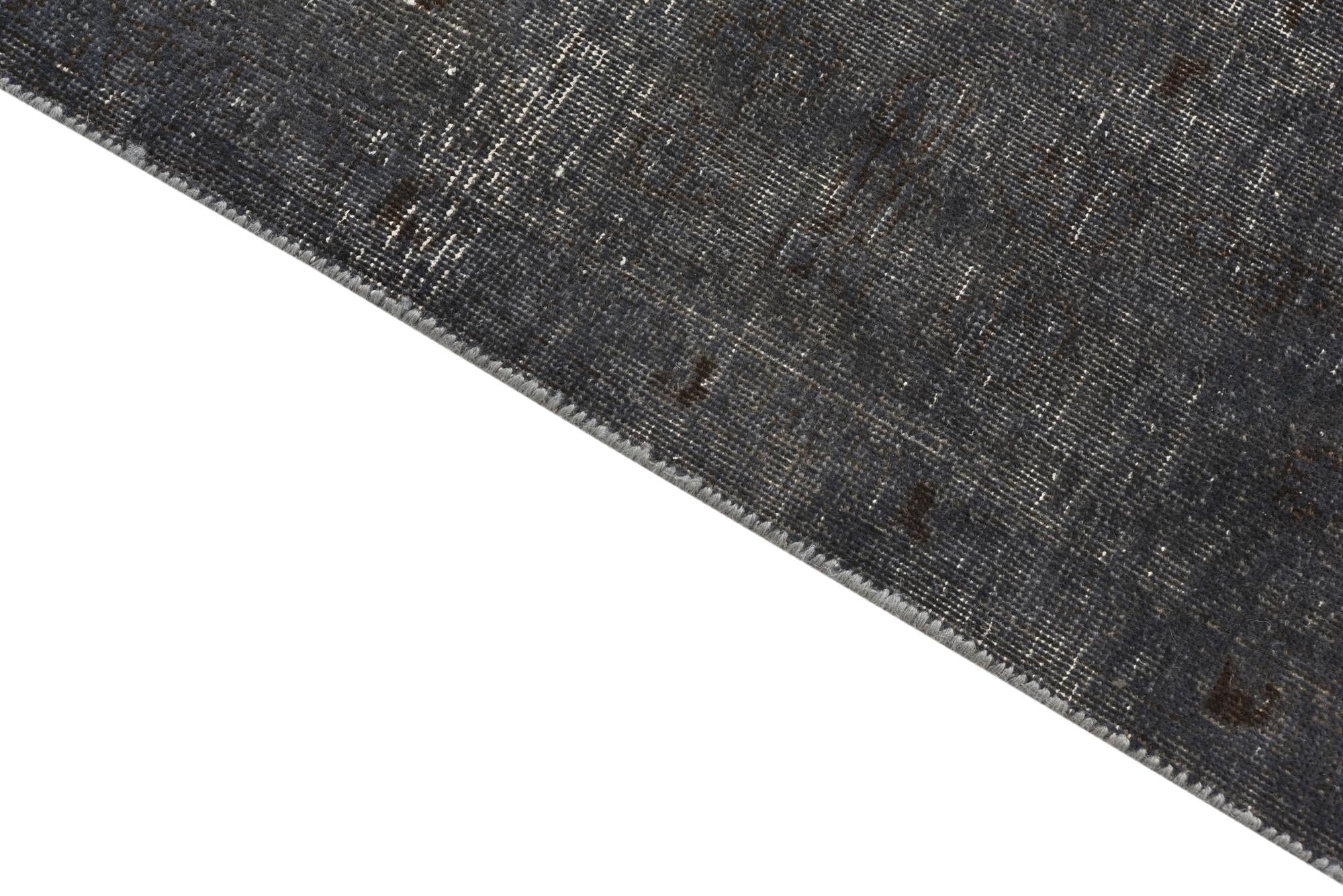 6' 7 x 9' 7 Hand Knotted Ultra Vintage Persian Wool Rug