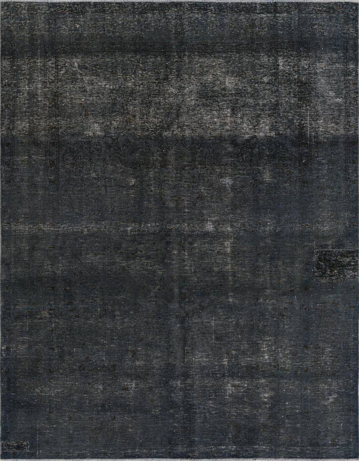 Detail image of 6' 7 x 9' 7 Hand Knotted Ultra Vintage Persian Wool Rug