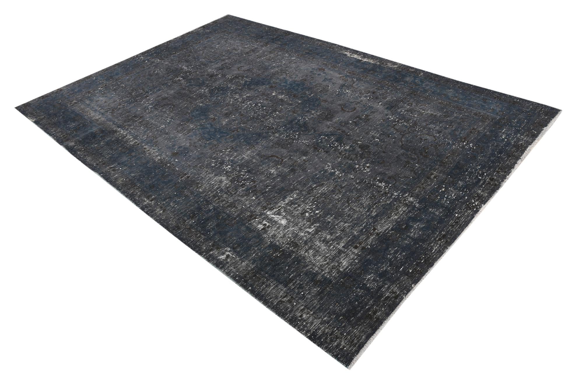 6' 5 x 9' 7 Hand Knotted Ultra Vintage Persian Wool Rug