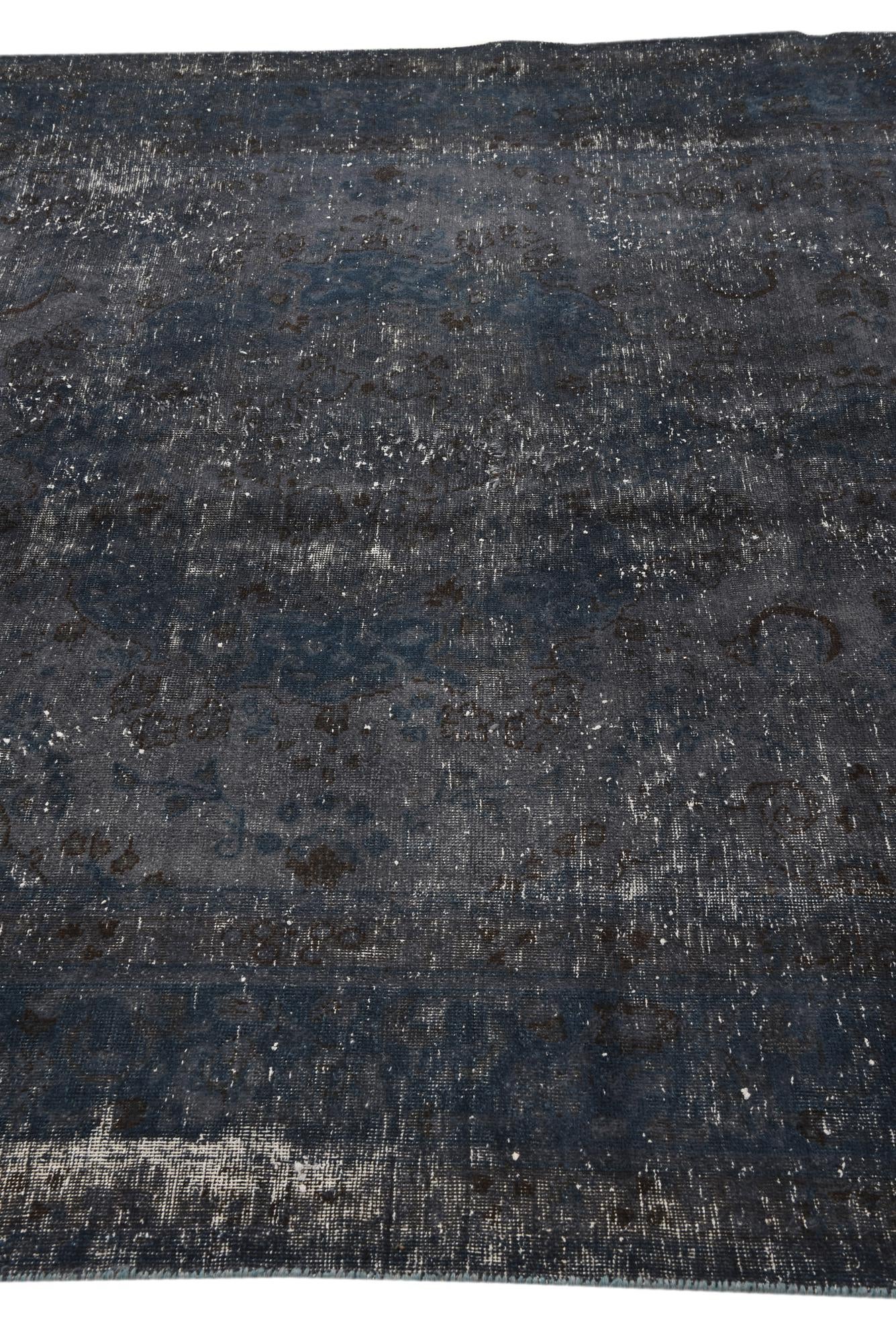 6' 5 x 9' 7 Hand Knotted Ultra Vintage Persian Wool Rug