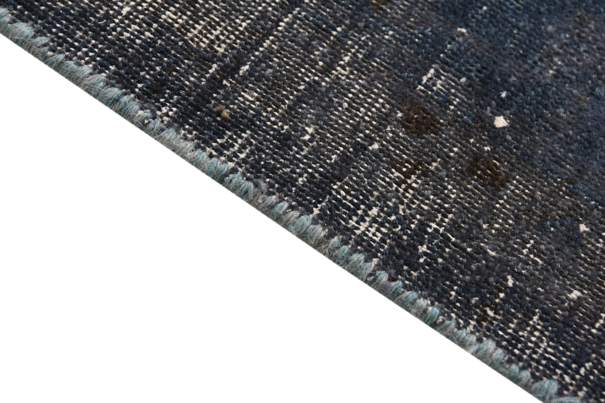 6' 5 x 9' 7 Hand Knotted Ultra Vintage Persian Wool Rug