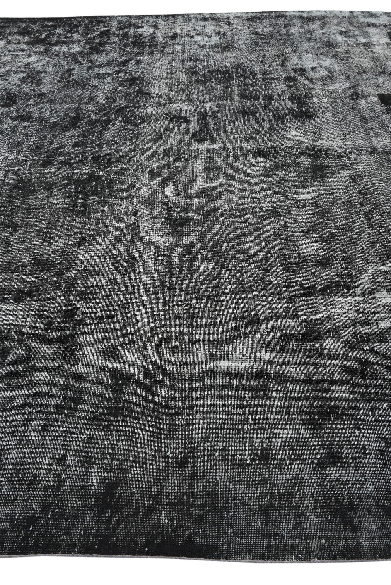 9' x 12' 3 Hand Knotted Ultra Vintage Persian Wool Rug