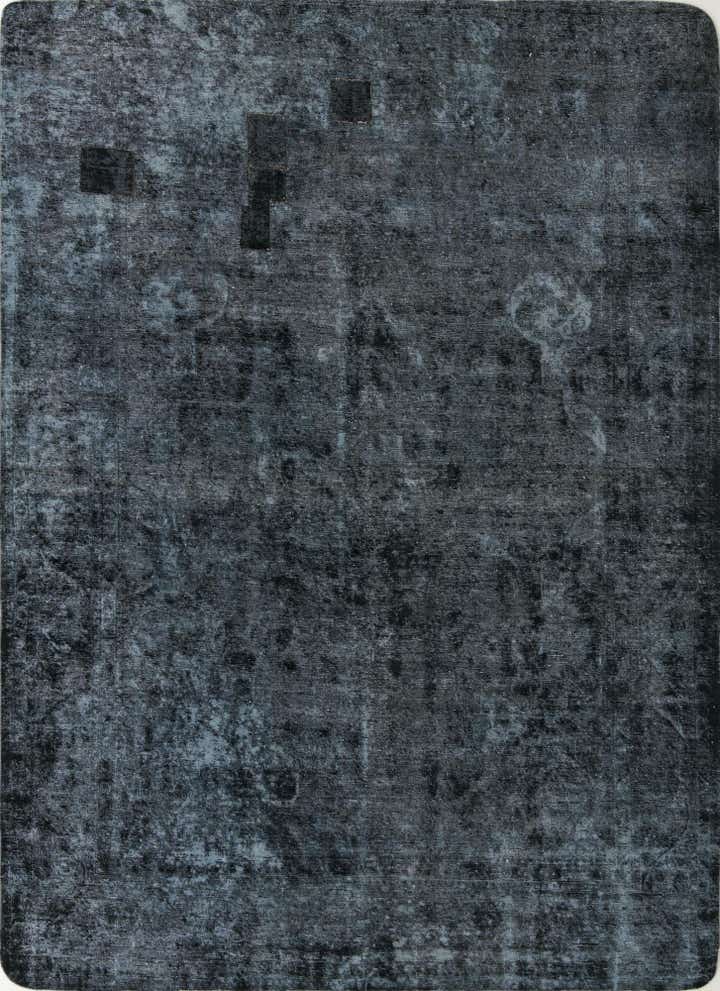 9' x 12' 3 Hand Knotted Ultra Vintage Persian Wool Rug