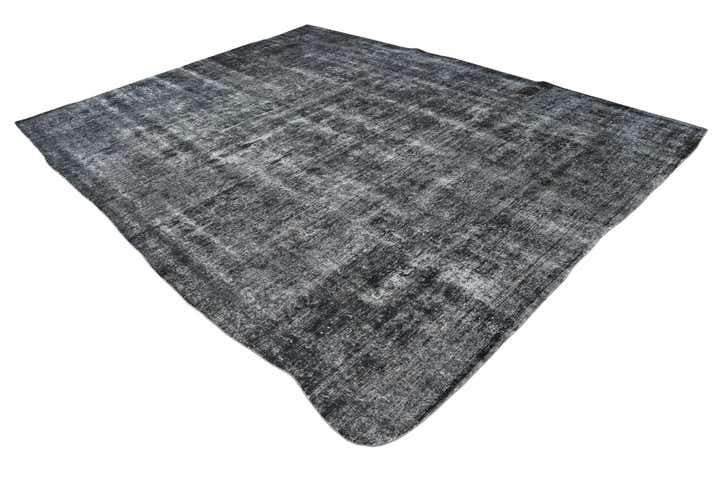 290cm x 370cm Hand Knotted Ultra Vintage Persian Wool Rug