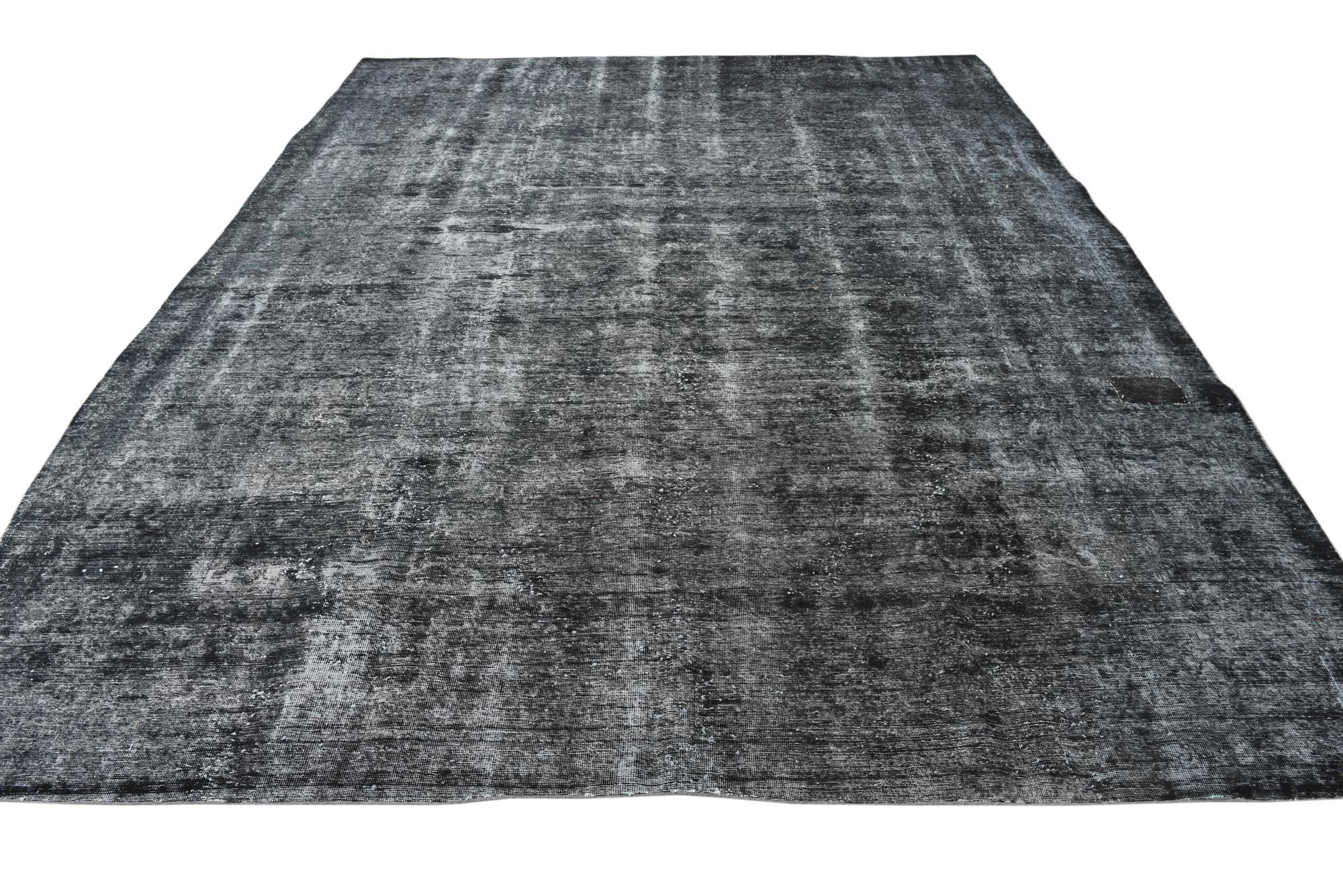 290cm x 370cm Hand Knotted Ultra Vintage Persian Wool Rug