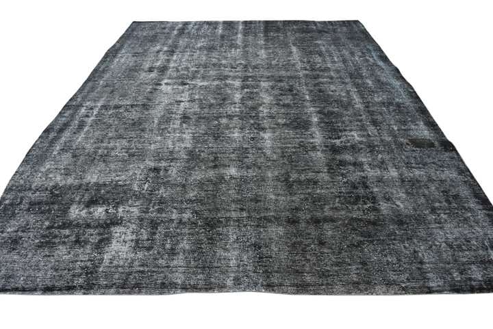 290cm x 370cm Hand Knotted Ultra Vintage Persian Wool Rug