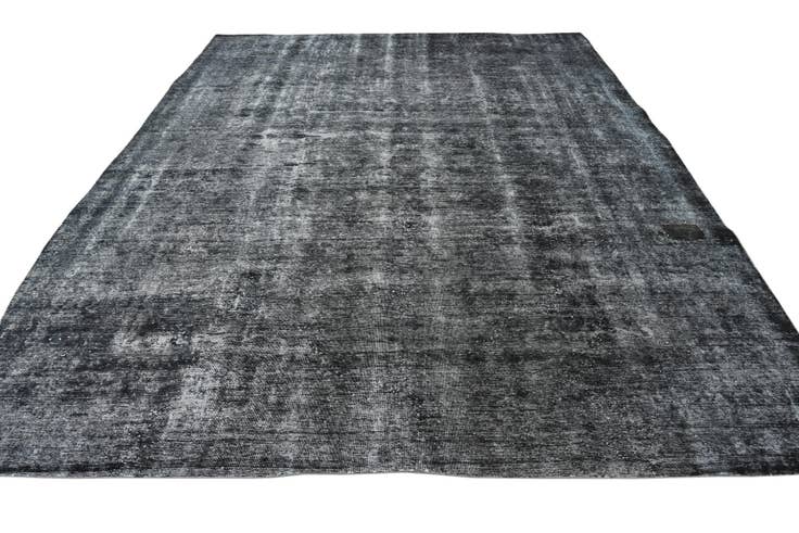 Detail image of 290cm x 370cm Hand Knotted Ultra Vintage Persian Wool Rug