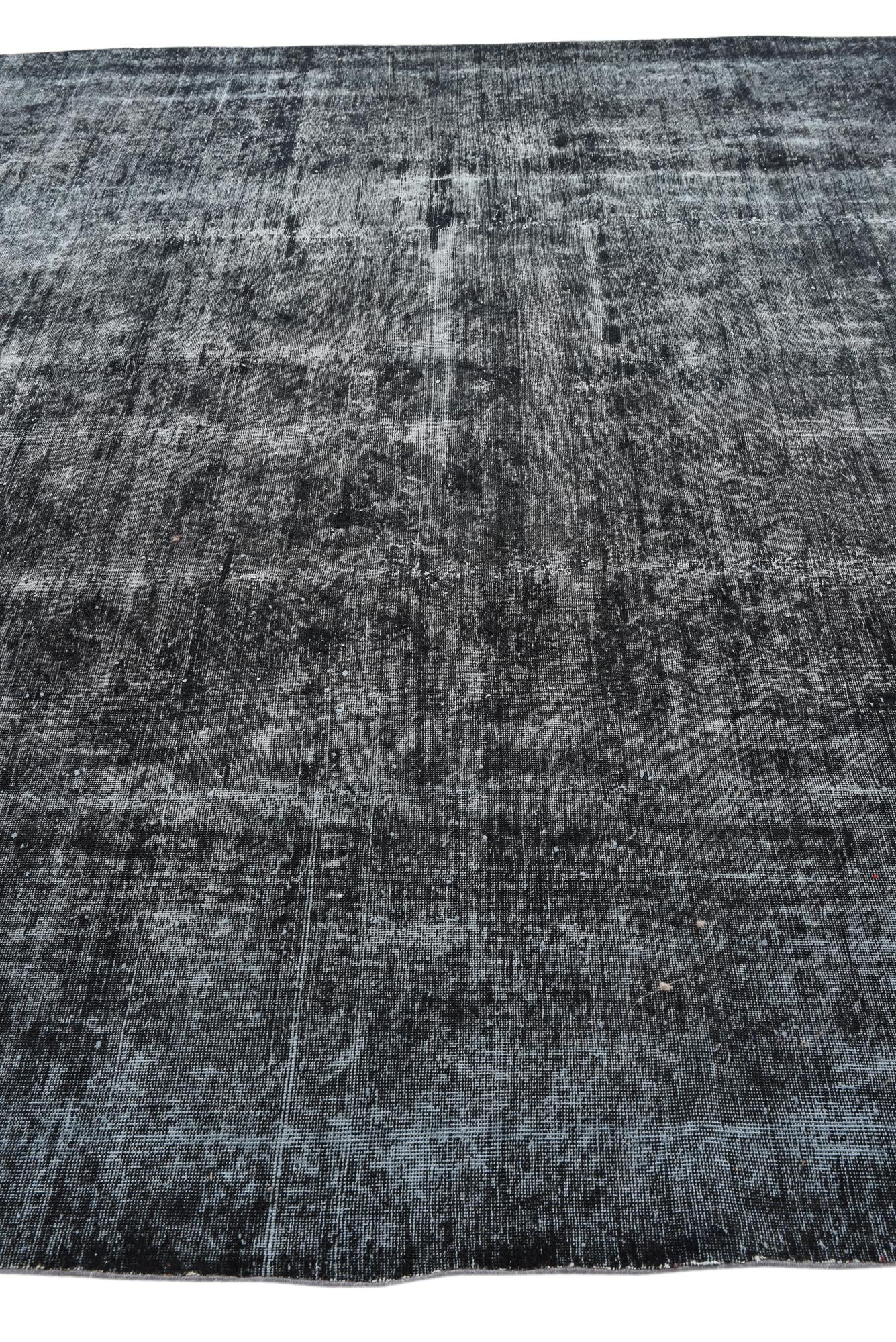 290cm x 370cm Hand Knotted Ultra Vintage Persian Wool Rug