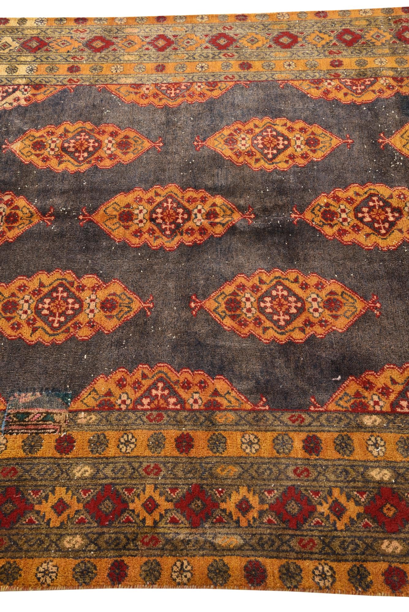 5' 6 x 8' Hand Knotted Ultra Vintage Persian Wool Rug