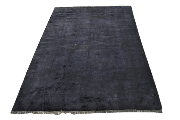 Detail image of 4' 2 x 6' 4 Hand Knotted Ultra Vintage Persian Wool Rug