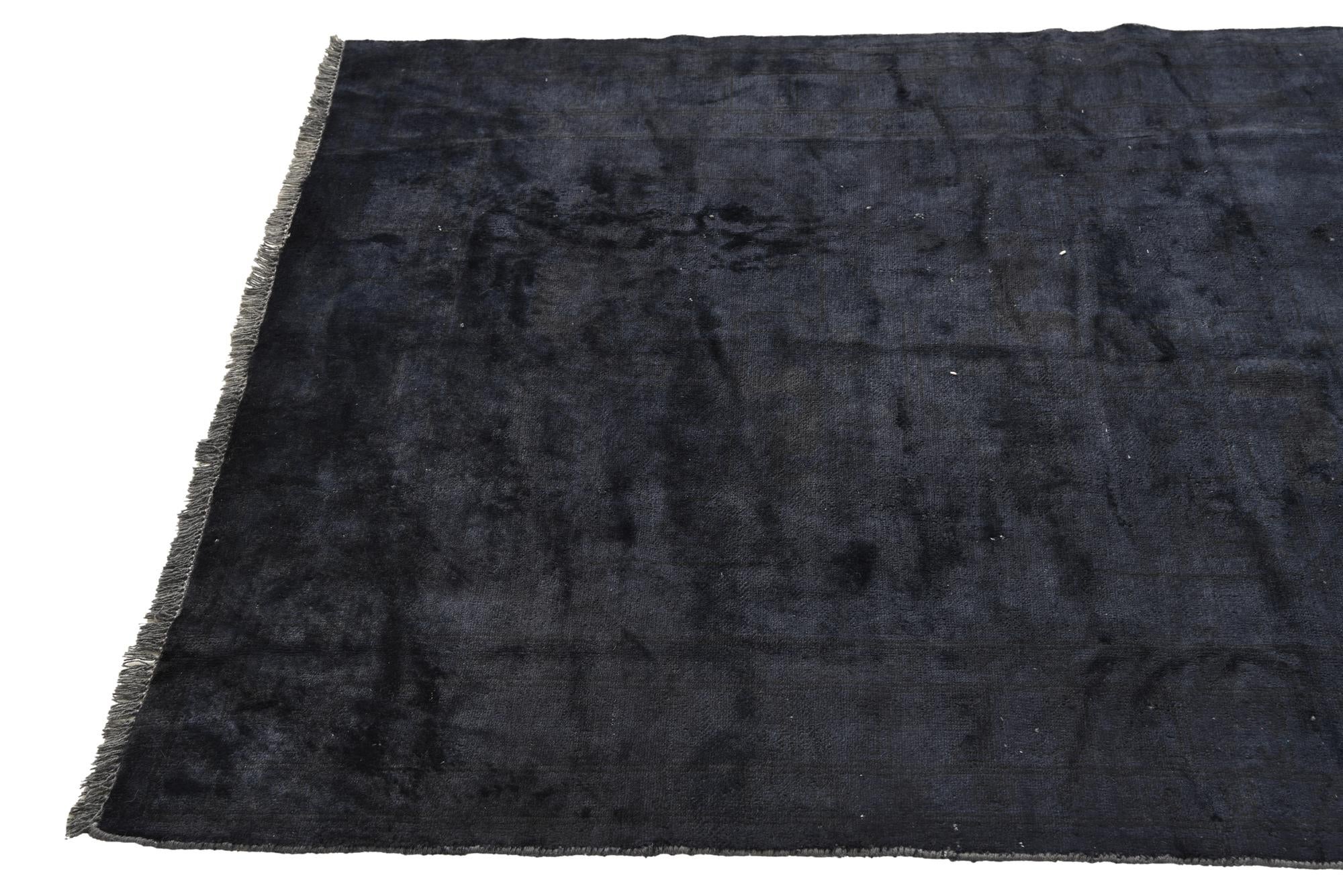 4' 2 x 6' 4 Hand Knotted Ultra Vintage Persian Wool Rug