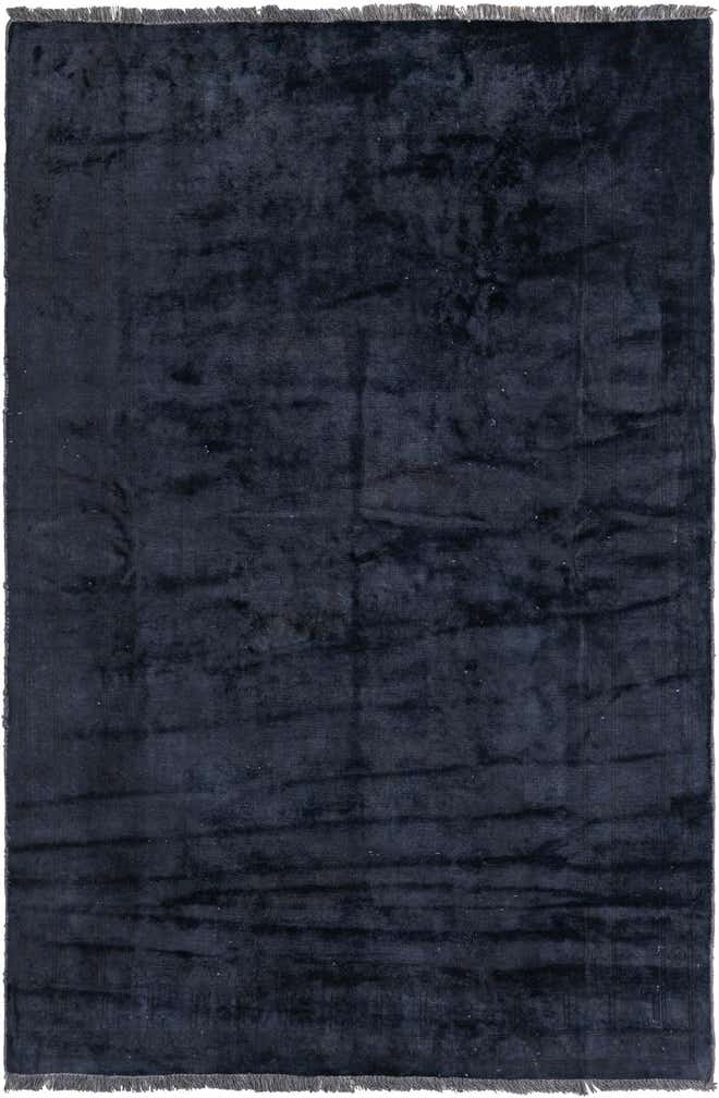 4' 2 x 6' 4 Hand Knotted Ultra Vintage Persian Wool Rug