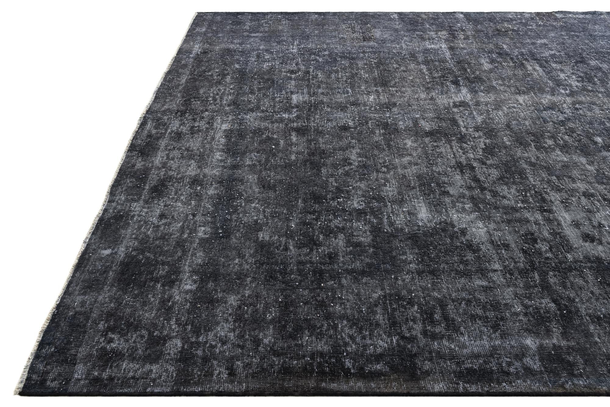 9' 9 x 13' 1 Hand Knotted Ultra Vintage Persian Wool Rug