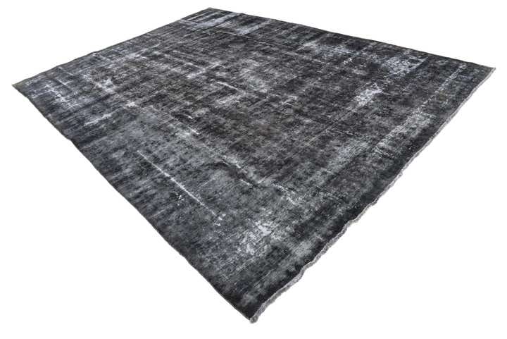 9' 5 x 12' 1 Hand Knotted Ultra Vintage Persian Wool Rug
