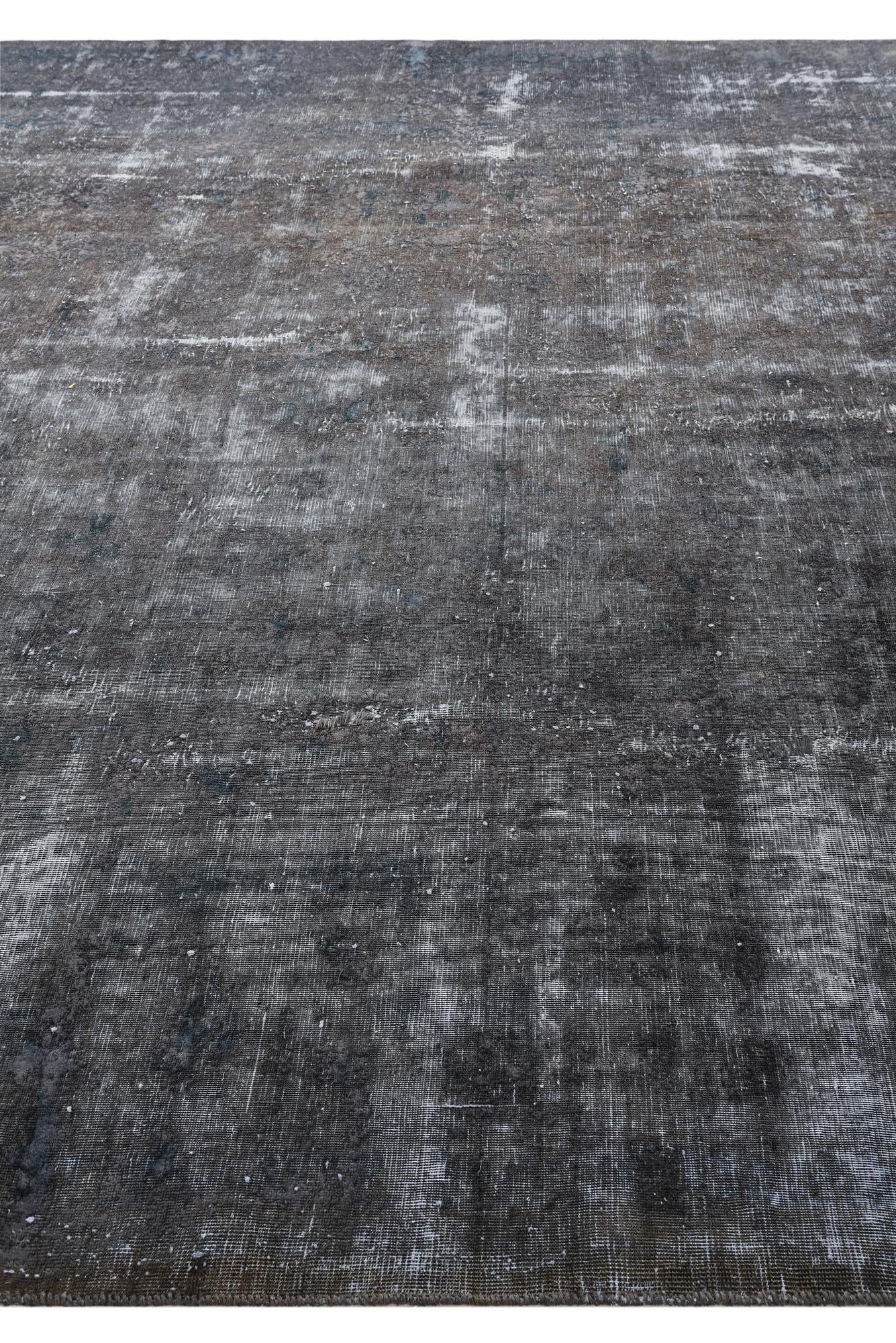 9' 5 x 12' 1 Hand Knotted Ultra Vintage Persian Wool Rug
