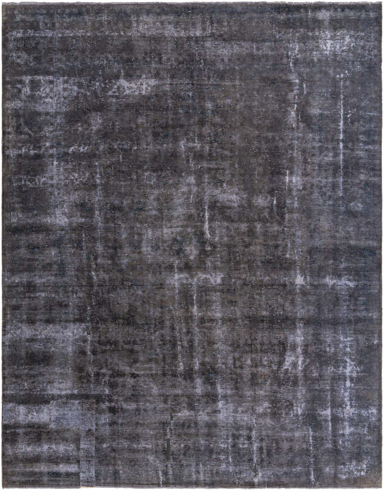 9' 5 x 12' 1 Hand Knotted Ultra Vintage Persian Wool Rug