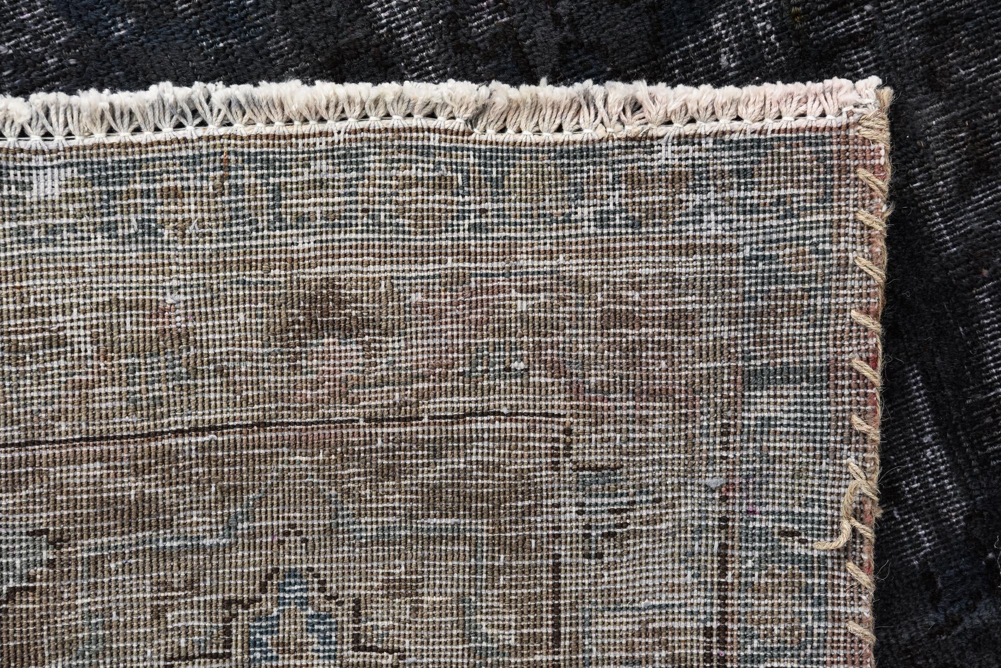 9' 8 x 12' 3 Hand Knotted Ultra Vintage Persian Wool Rug