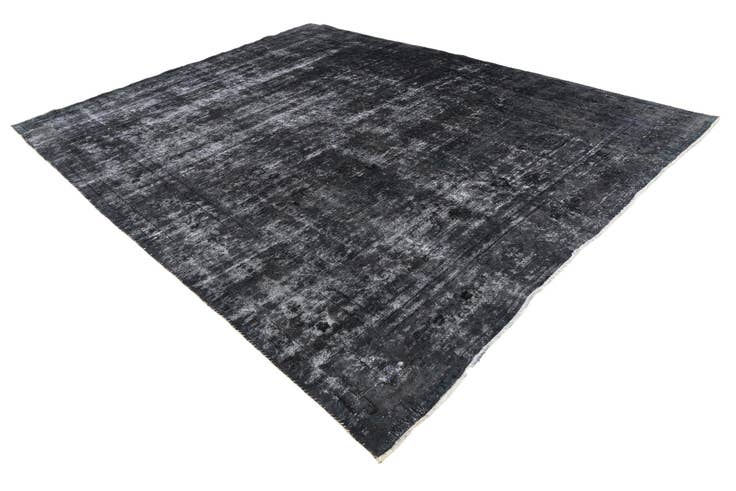 Detail image of 9' 8 x 12' 3 Hand Knotted Ultra Vintage Persian Wool Rug