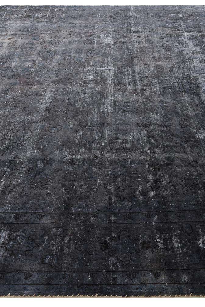 9' 8 x 12' 3 Hand Knotted Ultra Vintage Persian Wool Rug